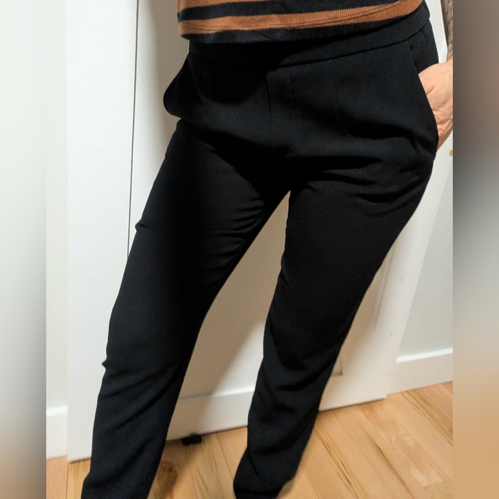 Aritzia Babaton Black Conan Pants 0 Regular/Full Length- New